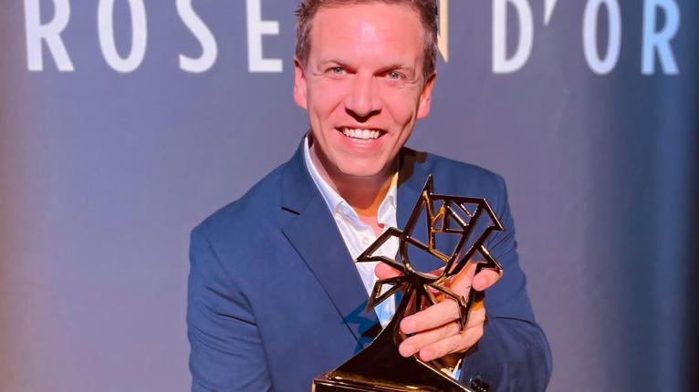 James Cooke picks up the Rose D'Or