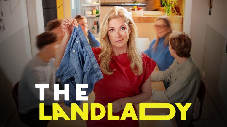The Landlady with logo